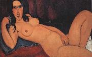 Amedeo Modigliani Reclining Nude with Loose Hair (mk38) oil